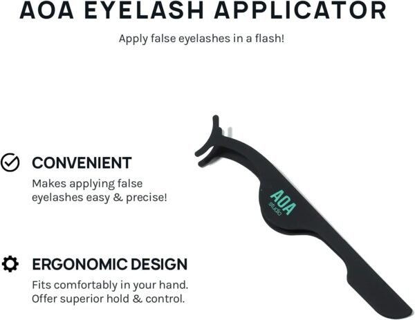 61NDh4jd0S._AC_SL1500_.jpg AOA Studio 6 Pairs Alexis Natural Handmade False Eyelashes with Glue and Tweezer Lash Kit Natural Volume Reusable Fake Eyelashes 100 Percent Handmade Cruelty Free
