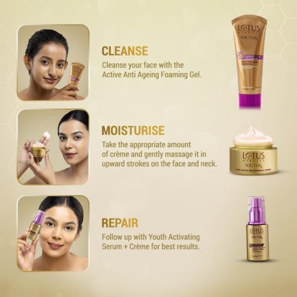 61NLVUvMD-L._SL1200_.jpg Herbals YouthRx Anti Ageing Transforming Cream SPF 25 | PA+++ | Preservative Free | 50g