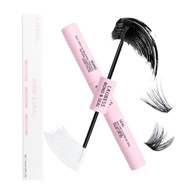 61O0B88eJBL._SL1500_.jpg Lash Bond and Seal Mascara for Long Lasting Waterproof Eyelash Extensions - 5ml+5ml