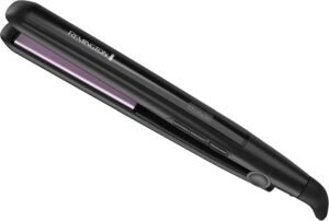 61OXoL5UKL._AC_SL1500_.jpg Remington 1" Flat Iron, Hair Straightener with Anti-Static Technology, Rapid 30-Second Heat-Up, 60-Minute Auto Shut-Off, 30% Longer Ceramic Floating Plates, and Titanium-Ceramic Coating