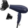 61OeR54iAHL._AC_SL1500_.jpg INFINITIPRO BY CONAIR Hair Dryer with Innovative Diffuser | Enhances Curls and Waves while Reducing Frizz | Dark Blue | Packaging May Vary