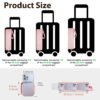 61P6acV84VL._SL1500_.jpg SS Hair Tools Travel Bag and Heat Resistant Mat for Hot Tools, Leather Curling Iron Case, Portable Essentials for Women, Black