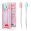 61P7fzyfCdL._SL1500_.jpg Lip Scrub Brush,Lip Scrubber Exfoliator,Double-Sided Silicone Lip Exfoliating Tool,Gentle Lip Exfoliator Scrubber Brush for Smooth,Soft,Bright,and Healthy Lips(2 PCS)