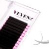 61PDbk4HhL._SL1500_.jpg VEYES INC Cashmere Volume Lash Extensions C CC D DD LD L B J M Curl 0.03-0.20 thickness 5-25mm, Super Matte Black Individual Eyelashes Tray, Professional Supplies for Lash Techs (0.05 CC 12mm)