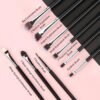 Makeup Brush Set, SOLVE 32 Pieces Professional Makeup Brushes Wooden Handle Cosmetics Brushes Foundation Concealer Powder Face Eye Make up Brushes Kit, Black