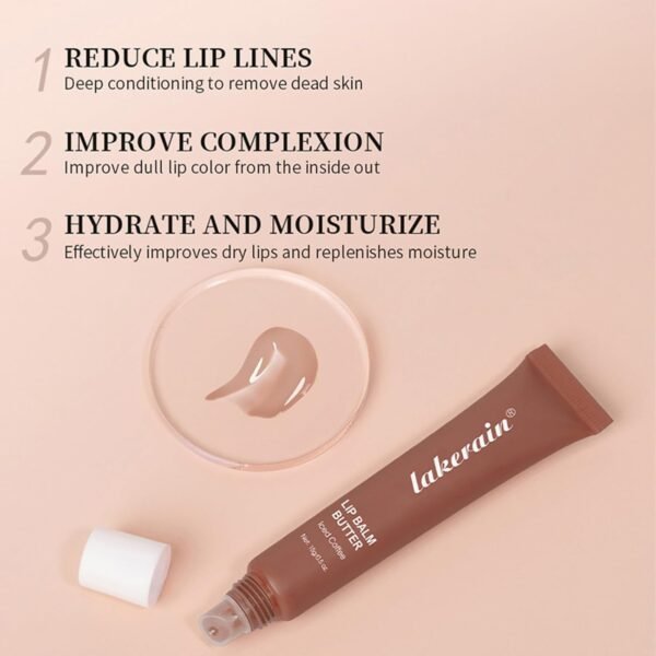 61QCiyhLEwL._SL1500_.jpg Petansy 4PCS Special Lip Butter Balm - Conditioning Lip Mask and Lip Balm for Instant Moisture,Natural Ingredients Vegan Non-Sticky Lip Glowy Balm,Soothing Lip Care