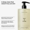 Salt & Stone Body Wash with Antioxidants for Deep Moisture | For Women & Men, Sulfate, Paraben, & Dye Free, Leaving Skin Soft and Hydrated | Bergamot & Hinoki 15.2 fl oz
