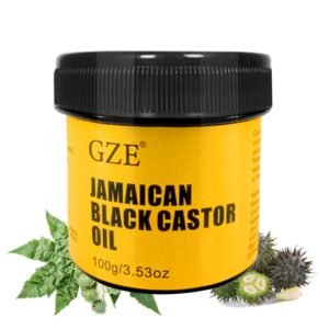 61QtqiBBm0L._SL1000_.jpg GZE Jamaican Black Castor Oil for Hair Growth Grease and Damaged Dry Scalp - Hair Grease for Men and Women Eyebrow & Eyelashes Nourishment, and Skin Hydration