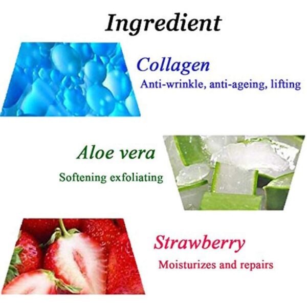 61RMNocxTjL._SL1000_.jpg Lip Mask, 30PCS Collagen Crystal Pink Care Gel Pads, Moisturizing Anti-Wrinkle Anti-Aging Firm Hydrate Lips, Remove Dead Skin Fine Lines Moisture Essence Make Your Dry Lip Attractive Sexy