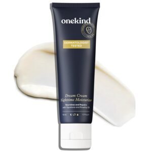 61ReIpJ8jDL._SL1500_.jpg Onekind Dream Cream Night Moisturizer – Hydrating Anti-Aging Face Cream with Squalane, Rosehip & Shea Butter – Fragrance-Free, Vegan, for Dry & Sensitive Skin – 1.7 oz