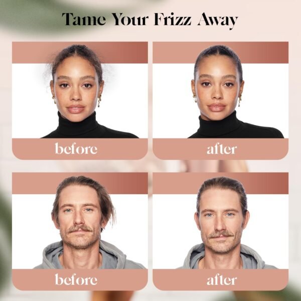 Kitsch Hair Wax Stick for Women & Men - Hair Slick Back Stick, Anti-Frizz and Fly Away Hair Tamer, No Residue Hair Finishing Stick for Flyaways, All Day Hold Styling Product for Smoothing Hair Strands