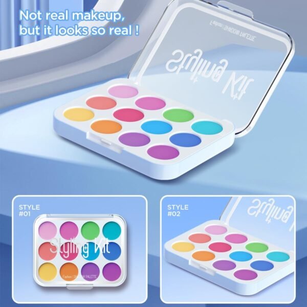 Makeup Kit Play Set, Pretend Makeup Toys for Girls Gifts 3-5 Years Old (Not Contains Real Cosmetics)