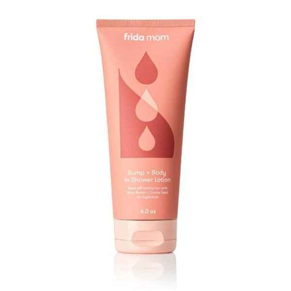 Frida Mom Pregnancy Belly Cream, In Shower Body Lotion for Fully Body and Bump, Moisturizing Lotion for Pregnant Dry and Stretched Skin, 6oz