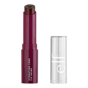 61TG1ohaIrL._SL1500_.jpg e.l.f. Hydrating Core Lip Shine, Conditioning & Nourishing Lip Balm, Sheer Color Tinted Chapstick, Ecstatic, 0.09 Oz