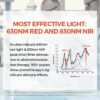 61TNRBGgKRL._AC_SL1200_.jpg Neck & Décolleté Firming Beauty Device – LED Light Therapy Skin Tone and Texture Enhancement, 630nm and 830nm Dual Wavelengths Emission LED Device, Liquid Silicone