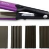 61ThI36DcCL._AC_SL1500_.jpg DSHOW Hair Crimper for Women with 4 Interchangeable Plates, Crimper Hair Iron Volumizing Flufft Hairstyle Crimping Iron for Hair with 5 Heat Settings & 60 Min Auto Off