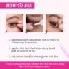 Andrea Two of a Kind False Lashes 53 - Black, Natural Look, Comfortable, Full Volume Fake Eyelashes for Glamorous Eyes, 4 Pack