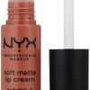 NYX PROFESSIONAL MAKEUP Soft Matte Lip Cream, Lightweight Liquid Lipstick - Abu Dhabi (Deep Rose-Beige)