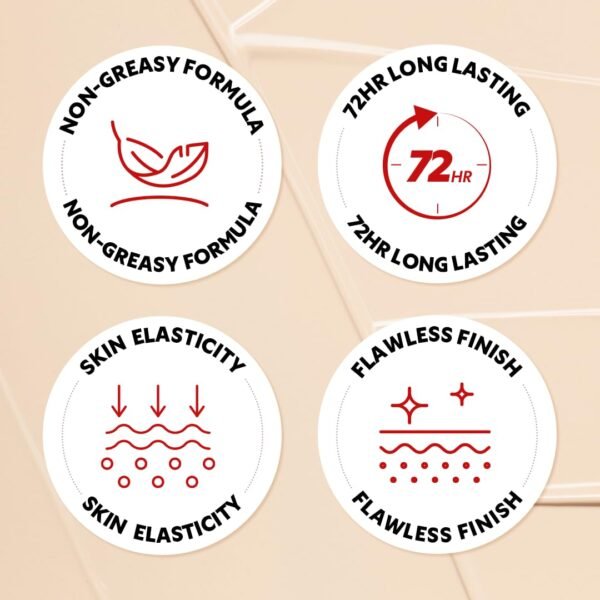 TIRTIR Mask Fit Red Cushion Foundation | Full coverage, Weightless, Skin fit, Satin Glow Finish, Korean Makeup, beauty, Tattoo cover up, Buildable (#23N Sand, 0.63 Fl Oz)