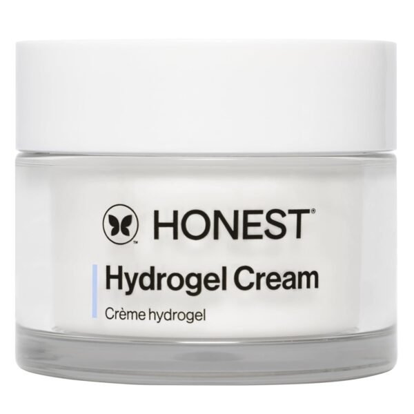 61UgAYF3cVL._SL1500_.jpg Honest Beauty Hydrogel Cream with Hyaluronic Acid | Lightweight, Moisturizing Water Cream | Gentle for Sensitive Skin, Fragrance Free, Vegan | 1.7 fl oz
