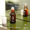 61UrBAUfQL._AC_SL1000_.jpg Castor Oil Roller Glass Bottle for Eyebrow, Eyelashes, Skin, Lips - Certified Organic 100% Pure Castor Oil, Cold Pressed, Hexane Free, Unrefined - Vegan, Mess Free Roll On Application, Single-Origin