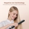 61VZQsACSSL._AC_SL1500_.jpg 2-in-1 Hair Straightener and Curler, 360° Cool Airflow, 20 Million Negative Ions, LCD Display, 3 Temperature Settings, Anti-Scald, Dual Voltage, Women Gifts, for Women Short Hair Dual for Travel