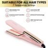 61VergoNoFL._AC_SL1500_.jpg ELLA BELLA® Titanium Flat Iron Hair Straightener (with Infrared) • Professional Straightening Iron • Digital Display to Accurately Control Temperature • As Featured in Good Housekeeping