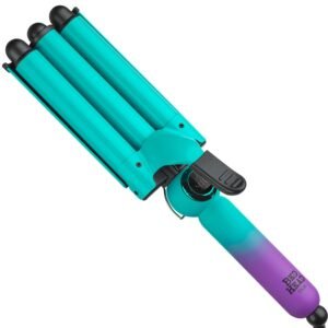 61WQD5ieUL._SL1500_.jpg Bed Head Wave Affair Jumbo 3 Barrel Hair Waver | Quick Styling, Serious Hold, & Less Heat Damage | Heat Protectant Glove Included for Easy, Custom Styling