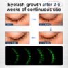 61WcvUH0ROL._SL1000_.jpg VGO Eyelash Serum - Lash Serum for Eyelash Growth, Clear Effect for Thicker, Longer Lashes with Natural Ingredients - Safe, Gentle & Non-Irritating for All Skin Types.