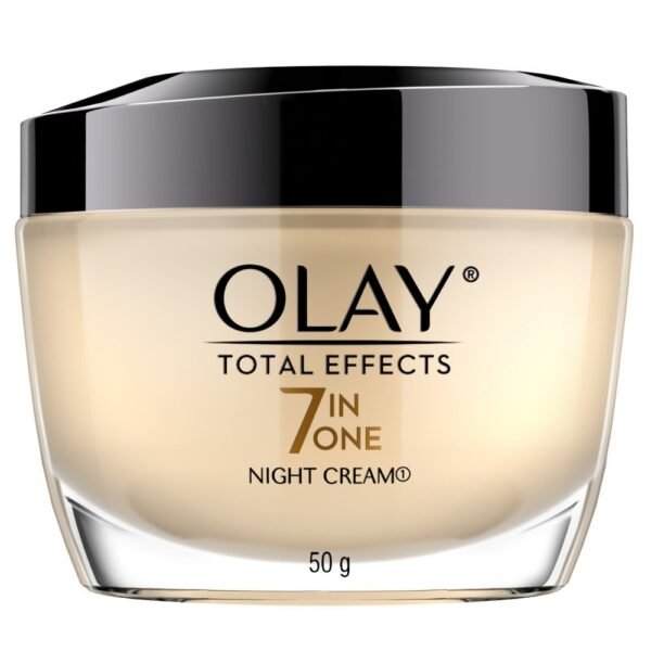 Olay Total Effects 7 in 1 Anti-Aging Face Moisturizer Night Cream with vitamin E, B3 and Pro B5, 1.7 oz