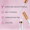 FADLASH Super Strong Hold Clear Eyelash Glue for False Lashes, Waterproof, Sensitive Eyes, 5g