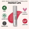 61X9zwMIEvL._SL1500_.jpg Lip Tint Stain Peel Off NEW FORMULA - Long Lasting, Transfer Proof and Waterproof Lip Makeup, Matte Finish Lip Stain Peel Off, Infused with Vitamin E & Algin & Hydroxyacetophenone, #001 Rose Wood
