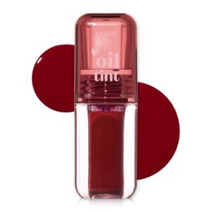61XOTcQ-FYL._SL1500_.jpg ETUDE Dear Darling Oil Tint #2 Plum Berry 4.2g | High Moisturizing and Strong Hydrating Lip Oil/Lip Gloss | Smooth and Moist Lips | Non-Sticky Lip Oil Tint For Dry Lips | K-beauty