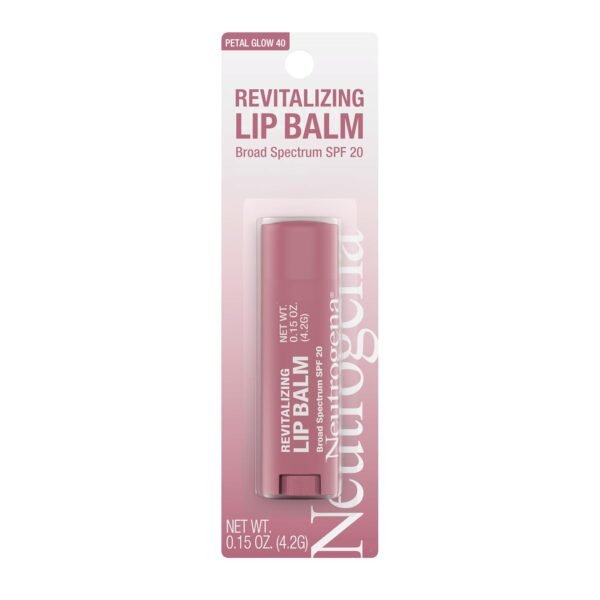 61XU-ow-oL._SL1500_.jpg Neutrogena Revitalizing Tinted Lip Balm Broad Spectrum SPF 20 Sunscreen, Moisturizing Lip Balm with a Sheer Tint for Softer, Smoother, Healthier-Looking Lips, Sheer Petal Glow 40, .15 oz