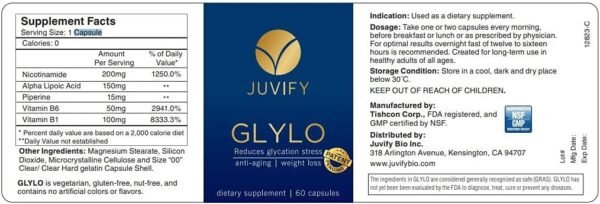 61XjbSsVCTL._AC_SL1039_.jpg Anti-Aging & Weight Management Pill - Boosts Energy, Controls Cravings, & Promotes Cellular Repair - Daily Supplement to Support Vitality & Healthy Aging - 60 Caps