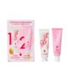 Lanolips Strawberry Lip Scrub & Lip Balm Set - Lip Rituals Lip Care Kit Infused with Pure Lanolin & Strawberry Extract - Gently Smoothes and Hydrates Dry Skin (2 Count)