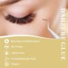 61Xzx6ZnSDL._SL1500_.jpg Cluster Lash Glue Waterproof Long Lasting for 2-3 Weeks, Strong Hold Eyelash Extension Glue, DIY & Salon, No Irritation
