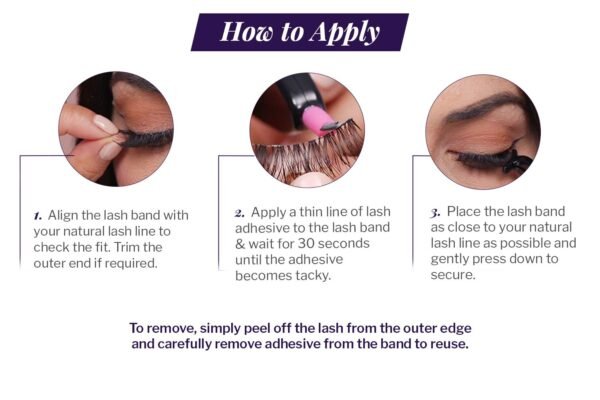 Ardell Lash Extension FX L Curl Lashes – Lift & Define Eyelashes, Natural Lashes for Hooded Eyes, Reusable Eye Lash, 4 Pack