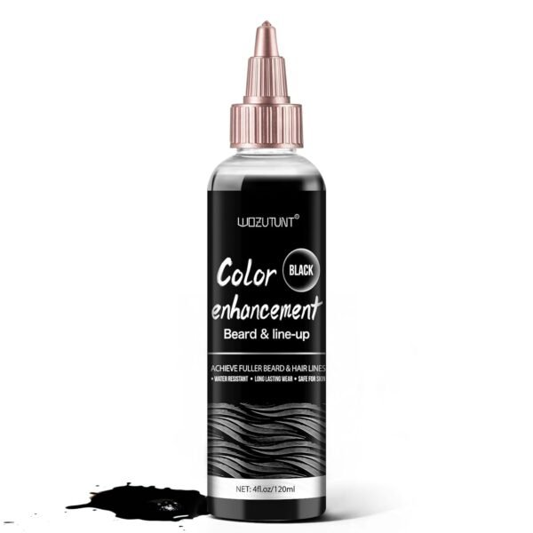 Enhancement Color Hair Enhancer For Beard & Lineup - Water Resistant Hairline Filler Spray Enhancements Barber Spray - Barber Beard Liner For Thicker & Fuller Hairstyling Men's Grooming Products