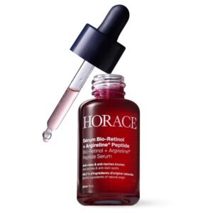 61YjLKCf9cL._SL1500_.jpg HORACE Bio-Retinol + Argireline Peptide Face Serum for Men - For Wrinkles, Dark Spots and Elasticity - Vegan Skin Care for All Skin Types - Unscented, 30ml