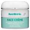 NutriBiotic – Antioxidant Properties Face Cream, 2 Oz with GSE | Deep Moisturizing with Aloe, Botanical Oils, DMAE, Tocotrienols, Vitamin C Ester, Alpha Lipoic Acid | Natural Fragrance | Paraben Free