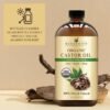61Z2X1QnraL._SL1200_.jpg Handcraft Blends Cold-Pressed Organic Castor Oil in Glass Bottle - 16 Fl Oz - 100% Pure and Natural - Premium Grade Carrier Oil for Hair Growth, Eyelashes and Eyebrows - Hair and Body