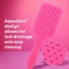 61Z7H6djaVL._SL1500_.jpg Wet Brush Paddle Detangler Hair Brush, Elemental Blue, Ultra-Soft IntelliFlex Bristles with AquaVent Design, Great For Treatment & Mask Application, Women, Men, Wet, Dry and Damaged Hair