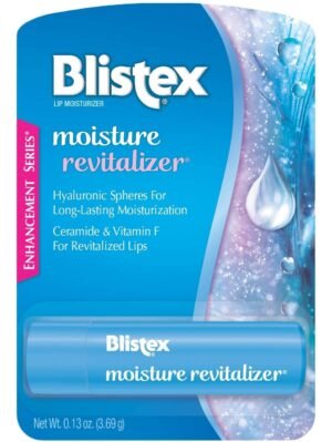 61Z8kdXbDlL._SL1330_.jpg Blistex Moisture Revitalizer Moisturizing Long-Lasting Lip Balm (Pack of 2)