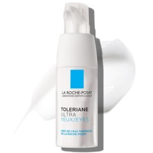 61ZHTLw5L._SL1500_.jpg La Roche-Posay Toleriane Dermallergo Eye Cream Soothing Repair Moisturizer, Soothes and Comforts Sensitive Skin, Allergy Tested, Fragrance Free, Alcohol Free, Formerly Toleriane Ultra Eyes