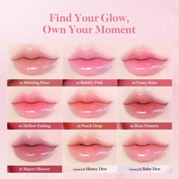61ZhZ8f6wBL._SL1000_.jpg MILKTOUCH Dew Stain Sheer Lip Gloss (06 Rose Demure, 0.14 Fl Oz (Pack of 1))