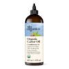 Sky Organics Organic Castor Oil for Hair, Lashes & Brows 100% Pure & Cold-Pressed USDA Certified Organic to Strengthen, Moisturize & Condition, 16 fl. Oz