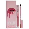 Kylie Cosmetics Matte Lip Kit - 808 Kylie for Women - 2 Pc 0.10oz Matte Liquid Lipstick, 0.03oz Lip Liner