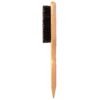 61a2c07L._SL1500_.jpg GranNaturals Boar Bristle Slick Back Hair Brush for Sleek Ponytail Bun & Smoothing Baby Hairs, Flyaways, Edge Control - Backcombing & Teasing Hairbrush with Wide Rat Tail for Sectioning & Parting