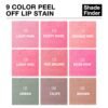 61aItkMzgAL._SL1000_.jpg evpct Lip Tains Peel off, Peel off Lip Liner Tattoo Lip Stain Tint Gloss Marker Makeup, Long Lasting Waterproof 24 Hours Matte Finish Transfer-proof Pigmented Color Stay Lipsticks, 125 Nude Pink